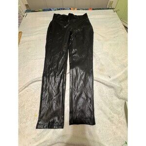 BBJ Los Angeles Faux Leather Pants Pull On‎ High Rise Skinny Leg Womens Size XL